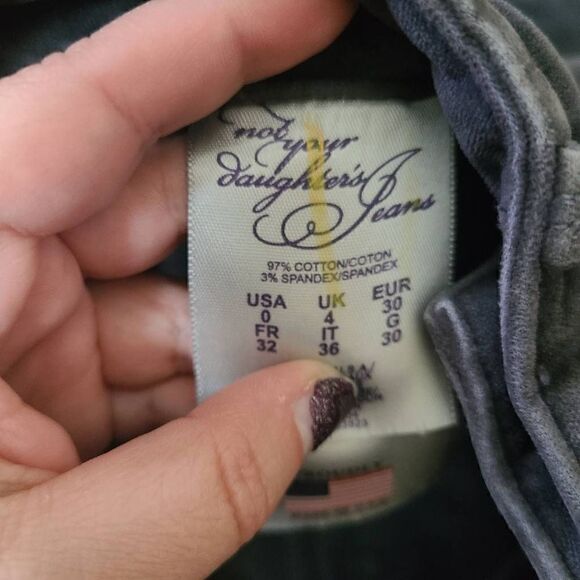 Not Your Daughter's Jeans Velvet Pants - Picture 5 of 7